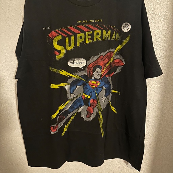 Vintage DC Super Man Comic Book Style Tshirt Men’s Size 2XL - Picture 2 of 4